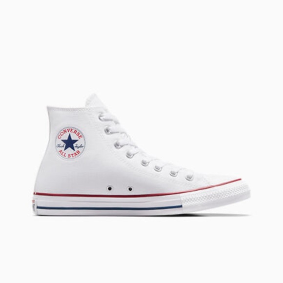 White Chuck Taylor All Star Canvas Converse Sneakers - Picture 1 of 6